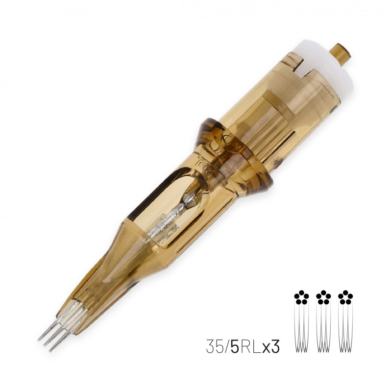 Kwadron Cartridges 0,35mm Long Taper 05RLx3