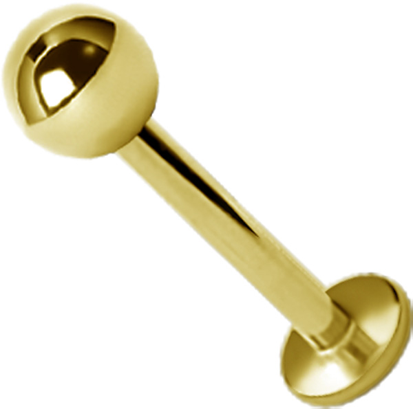 GD 316 LABRETS 1,6x6mm ball 3mm - base 5mm