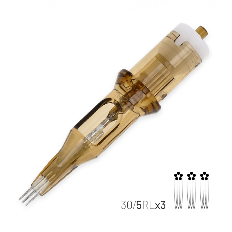 Kwadron Cartridges 0,30mm Long Taper 05RLx3