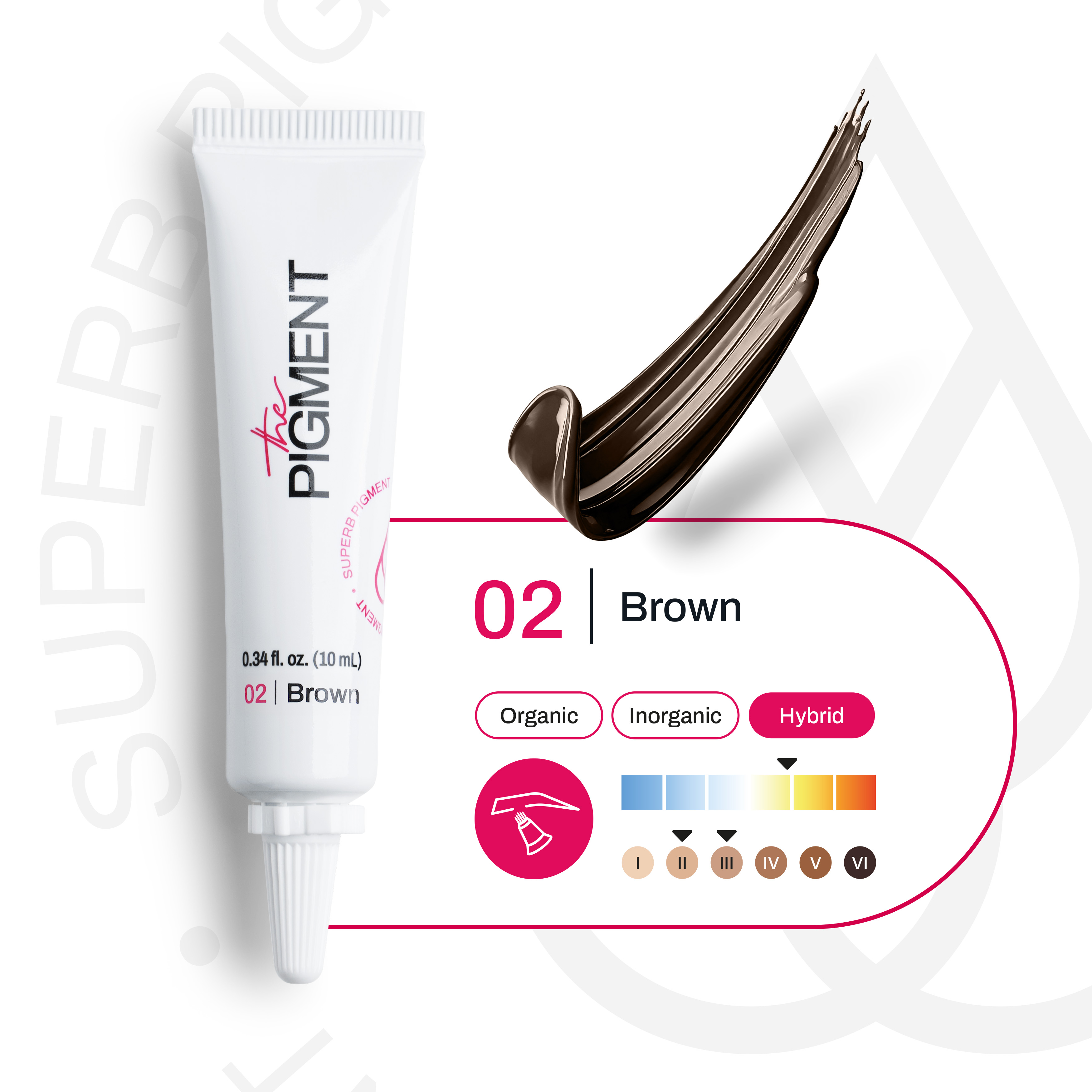 The Pigment Microblading - Brown 2 (10 ml)