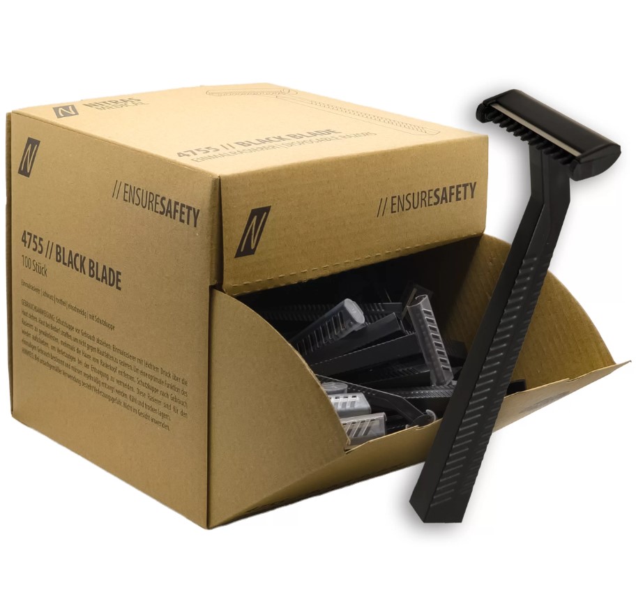 Disposable razors Black 100pcs