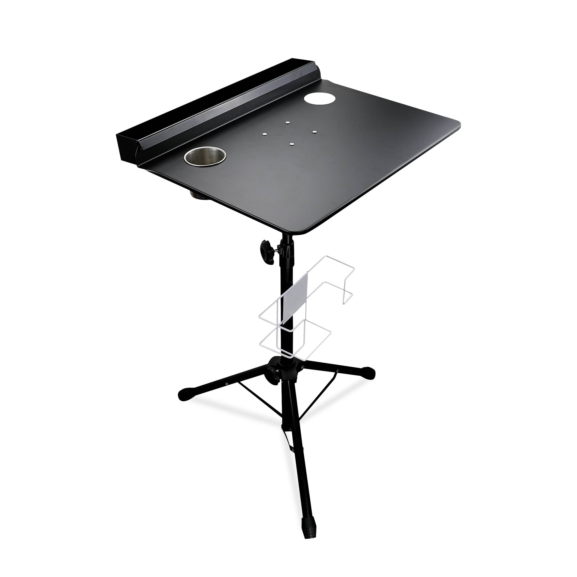 Tattoo Working Table 35x50cm - adjustable height - BLACK