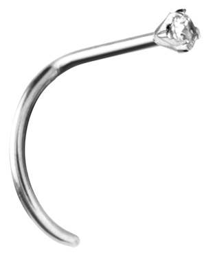 TT NOSESTUD ZIRCONIA SETTING 0,8mm CR