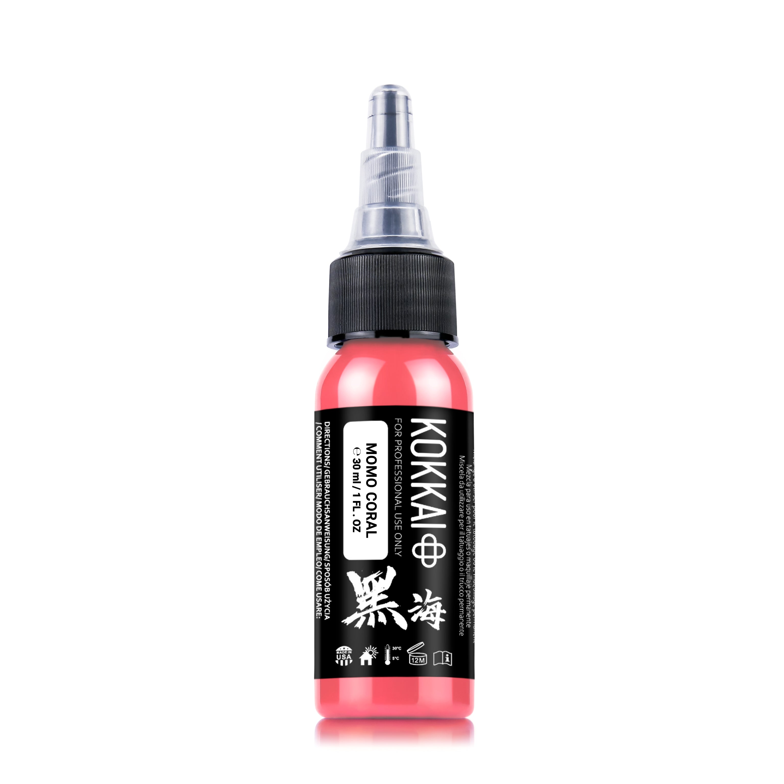 Kokkai Ink Reach 30ml - Momo Coral