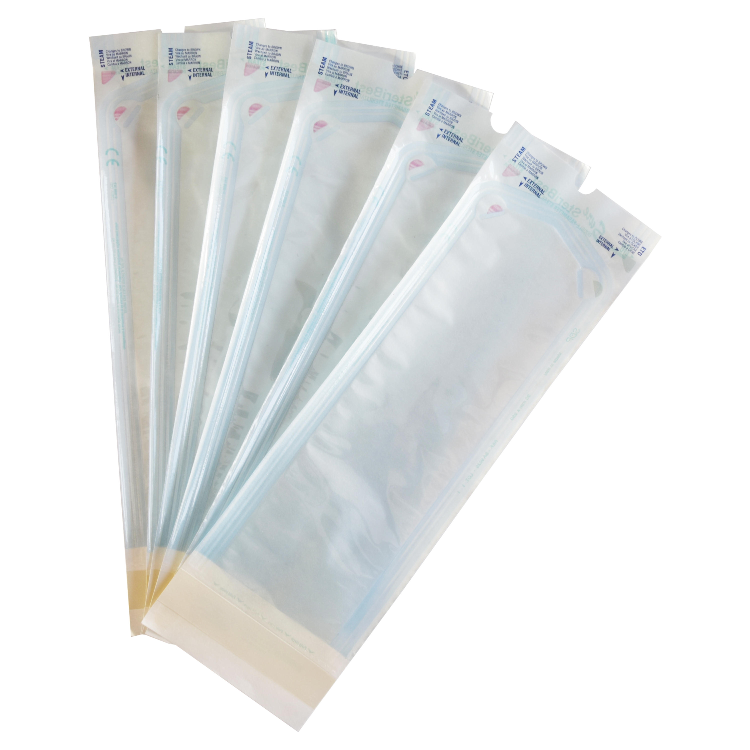 Sterilisation pouches - 200pcs