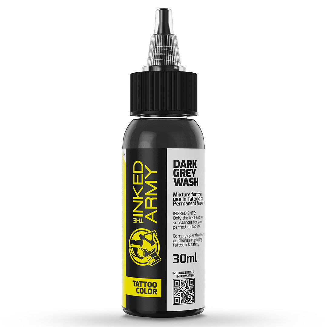 The Inked Army Ink Reach 30ml -  Dark Grey Wash