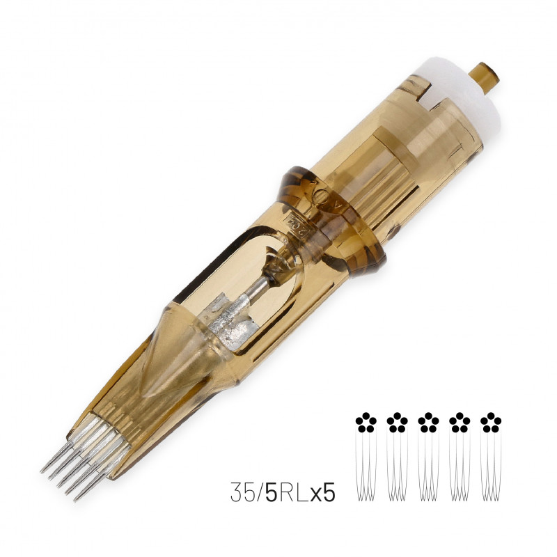 Kwadron Cartridges 0,35mm Long Taper 05RLx5