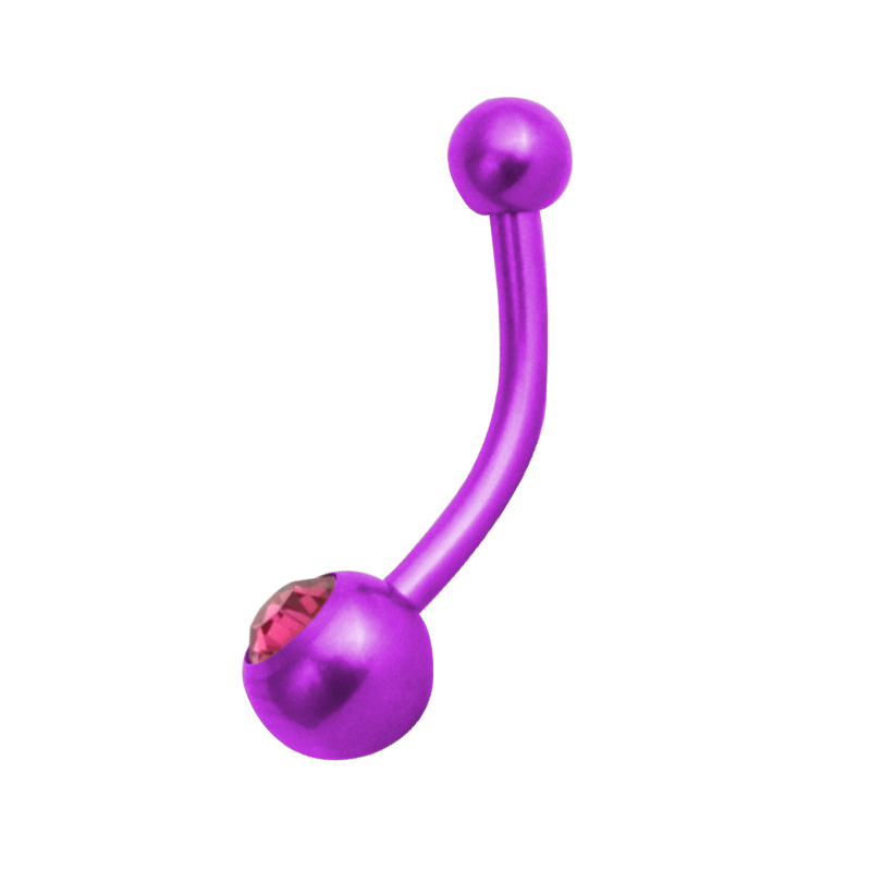 TT-PU JEWEL NAVEL BANANABELL