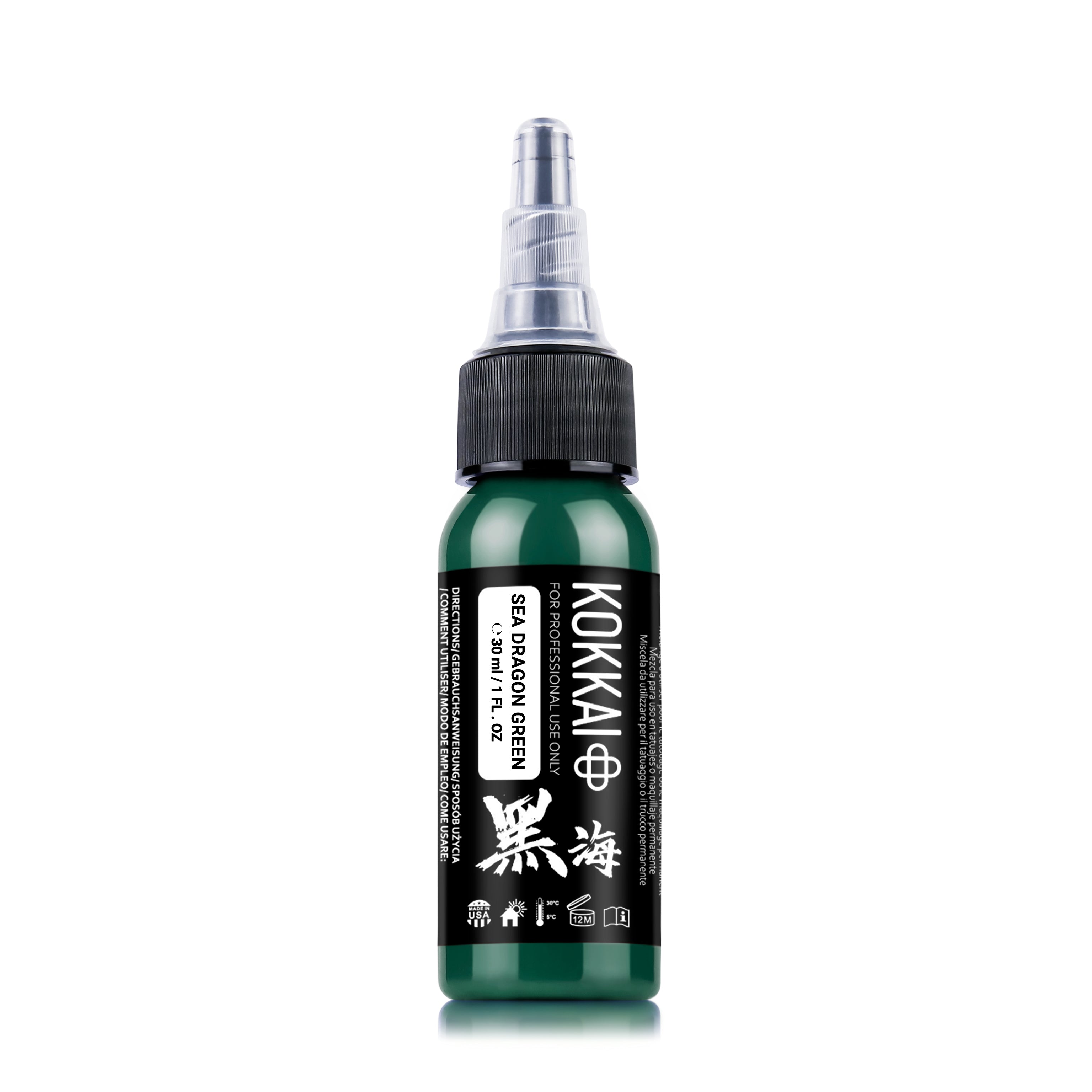 Kokkai Ink Reach 30ml - Sea Dragon Green