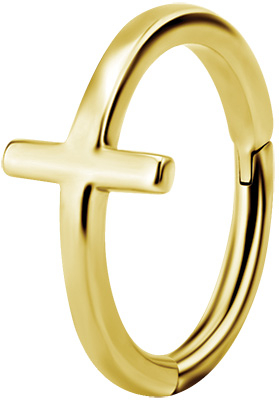 GD 316 CLICKER RING (CROSS)