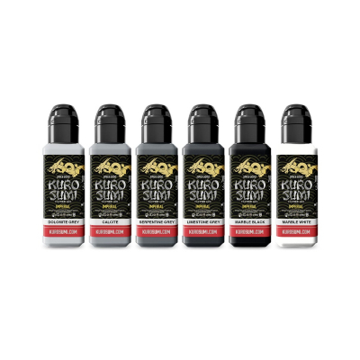 Kuro Sumi Imperial - Marble Stone Set - 6x44ml