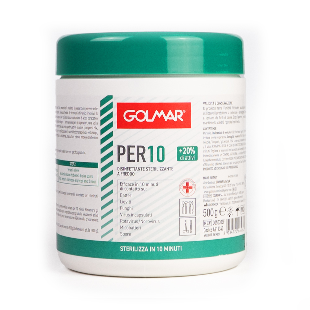 Golmar PER10 peracetic acid - 500 g