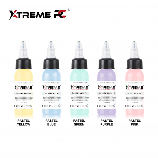XTreme Ink - 5x30ml - PASTEL SET