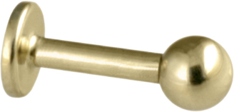 GD TT LABRETS 1,6X8mm ball 4mm - base 5mm