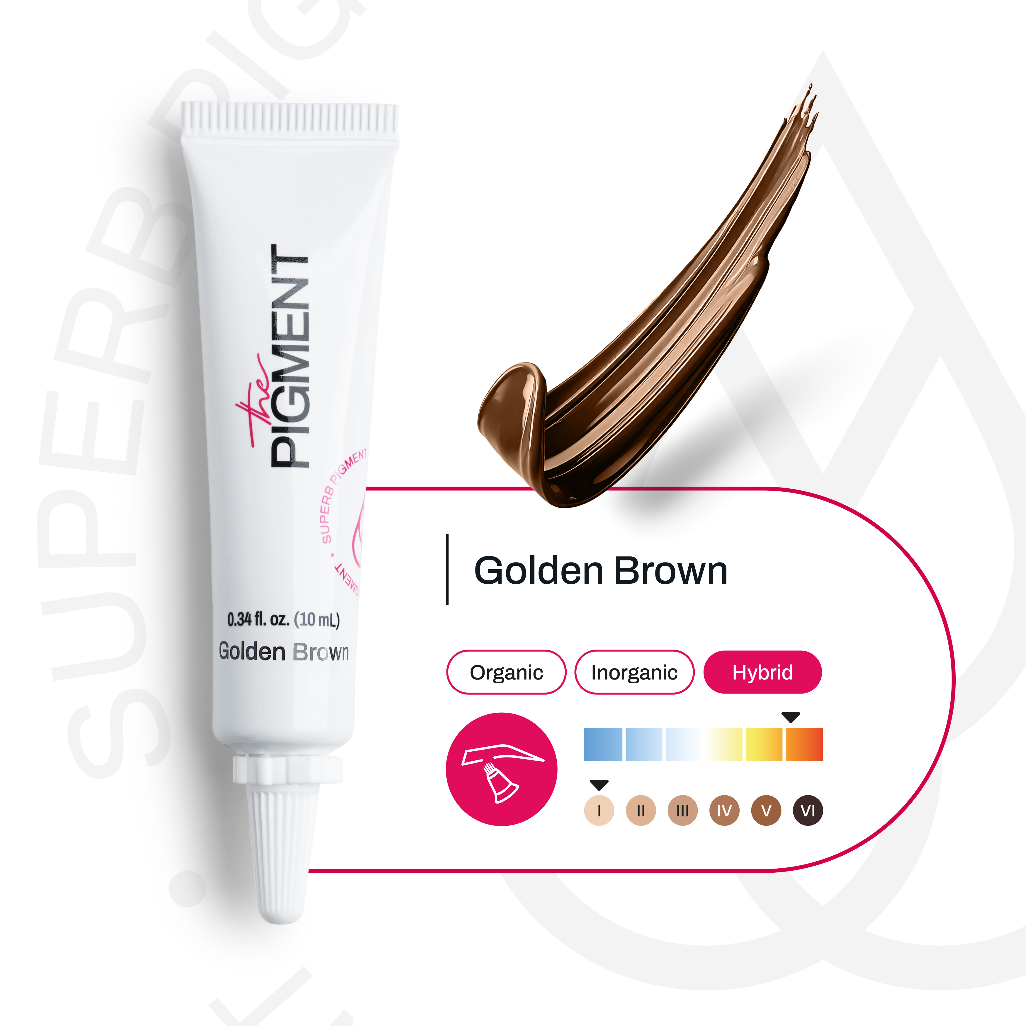 The Pigment Microblading - Goldenbrown (10 ml)
