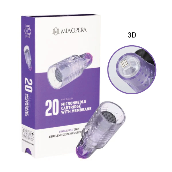 MiaOpera Needling Cartridges - 3D Nano - 20pcs