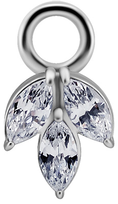 SS 316 CHARMS FOR SEGMENT RINGS - mod. 13L