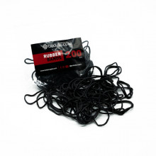 BodySupply coloured elastic bands 200pcs - Black