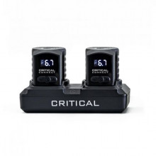 CRITICAL BATTERY SET - DOCK + 2 BATTERIES SHORT with RCA connection