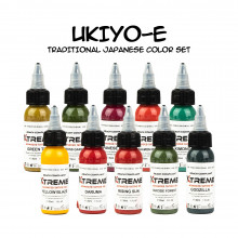 XTreme Ink - 10x30ml - TRADITIONAL JAPANESE COLOR SET