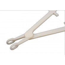 DISPOSABLE FORESTER FORCEPS (Oval Clamp)