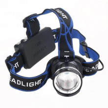 Rechargeable front light with led. European Plug