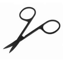 Professional black scissors