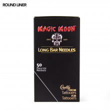 MAGIC MOON NEEDLES 50pcs 12RL 0,35mm Long Taper