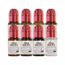 Perma Blend Luxe 8x15ml - Tina Davies' I Love Ink Eyebrow Collection Set