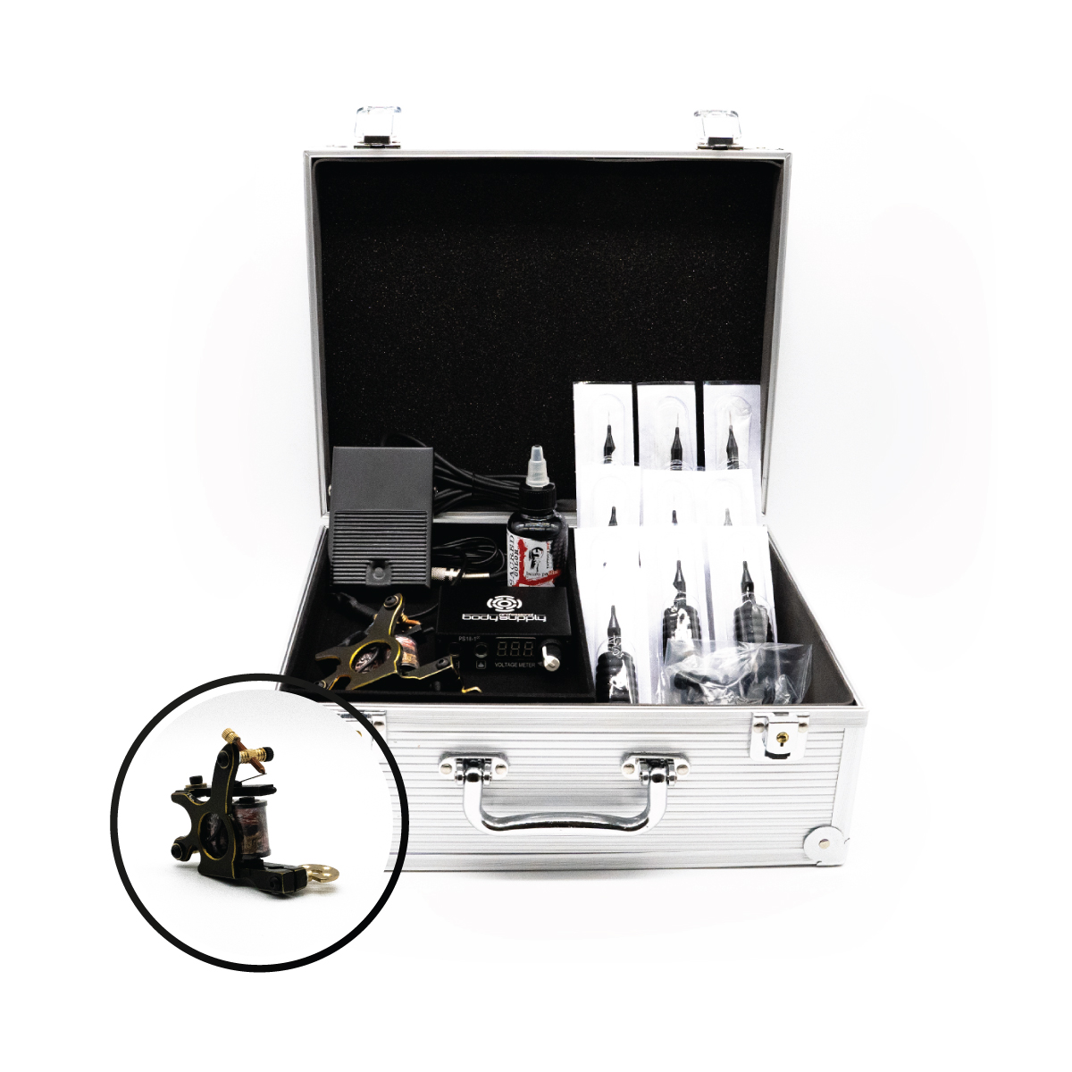 MEDIUM TATTOO KIT - COIL MACHINE PRECISE