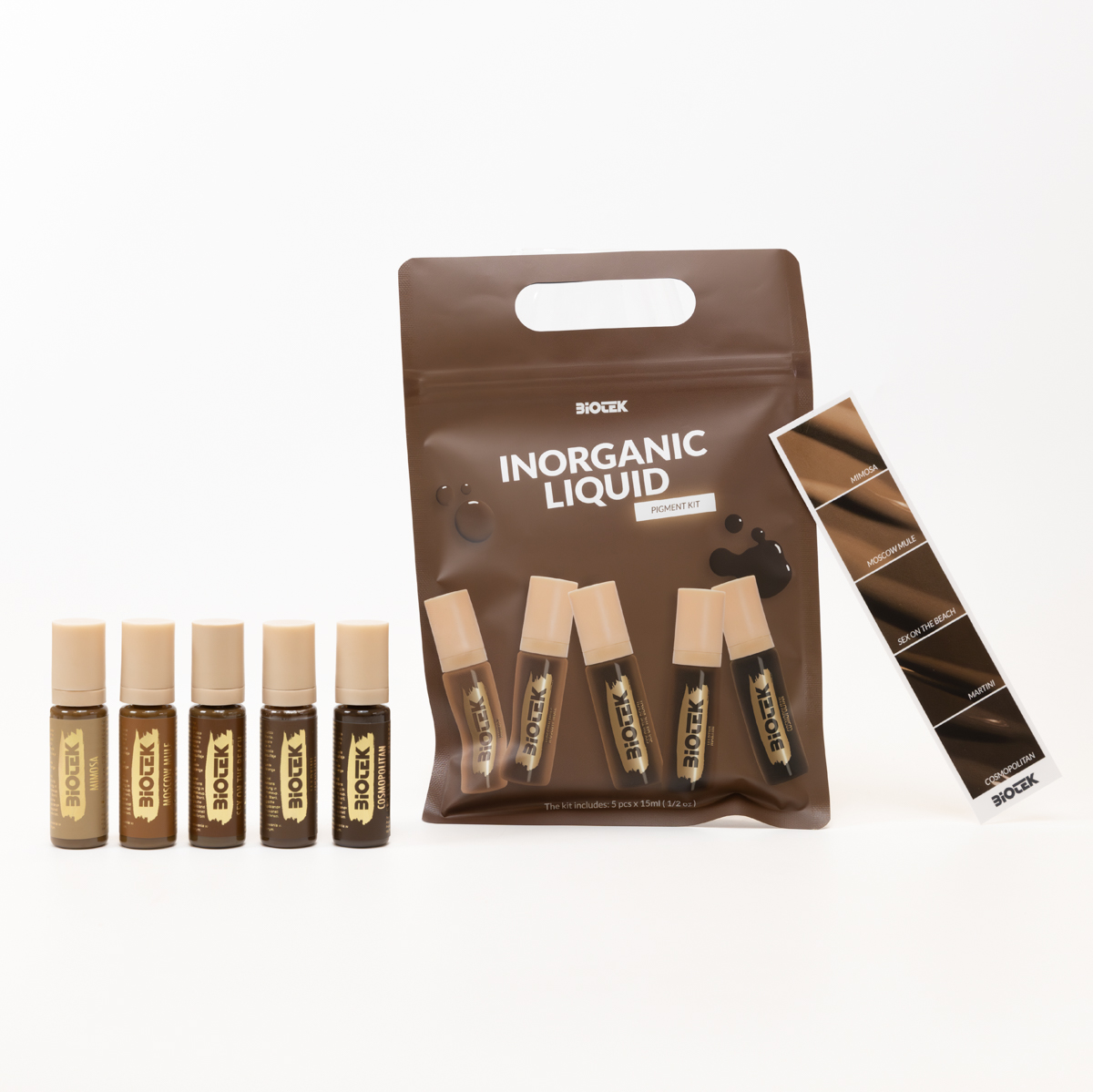 Biotek PMU Ink - Inorganic Liquid - SET 5x15ml